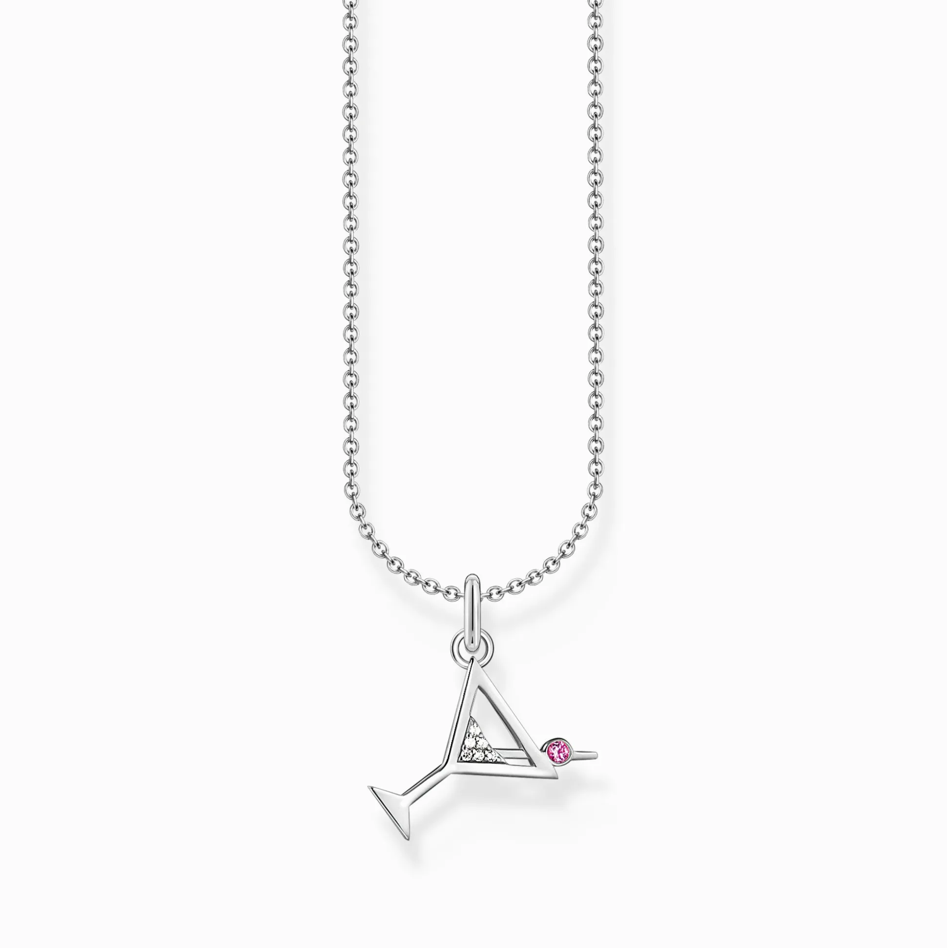 Clearance Chaîne à breloque cocktail, argent Femme Chaînes & Colliers|Argent 925