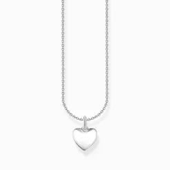 Best Sale Chaîne à breloque cœur, argent Femme Chaînes & Colliers|Argent 925