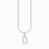 Best Sale Chaîne à breloque lettreD, argent Femme Chaînes & Colliers|Argent 925