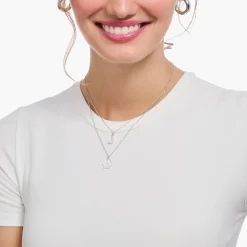 Best Chaîne à breloque lettreJ, argent Femme Chaînes & Colliers
