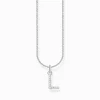 Best Chaîne à breloque lettreL, argent Femme Chaînes & Colliers