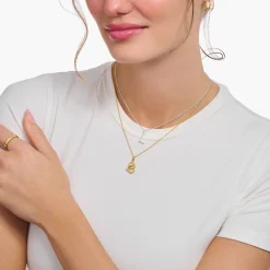 Best Chaîne à breloque lettreL, argent Femme Chaînes & Colliers