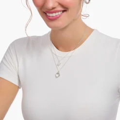 Online Chaîne à breloque lettreN, argent Femme Chaînes & Colliers