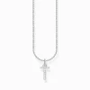 Clearance Chaîne à breloque lettreT, argent Femme Chaînes & Colliers
