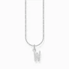 Sale Chaîne à breloque lettreW, argent Femme Chaînes & Colliers