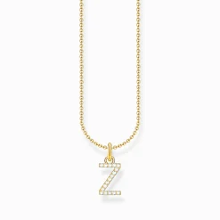 Clearance Chaîne à breloque lettreZ, dorée Femme Chaînes & Colliers