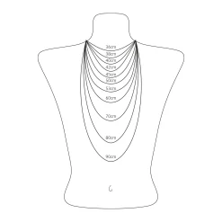 Cheap Chaîne à breloque Ours d’or bleu et pierres, argent Femme Chaînes & Colliers|Argent 925