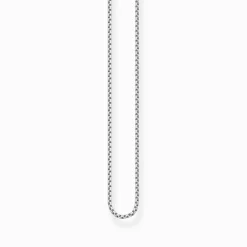 Clearance Chaîne au design vénitien, argent Épaisseur 1,00 mm (0,04 Inch) Femme Chaînes & Colliers