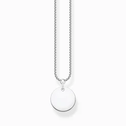 Best Sale Chaîne avec médaille argent Femme Chaînes & Colliers