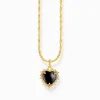 Hot Chaîne avec pendentif cœur Heart Romance plaqué or Femme Chaînes & Colliers