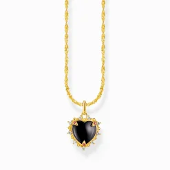 Hot Chaîne avec pendentif cœur Heart Romance plaqué or Femme Chaînes & Colliers