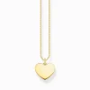 Sale Chaîne cœur or Femme Chaînes & Colliers|Placage Or 18 Carats - Argent 925