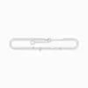Flash Sale Chaîne de cheville avec cœurs et pierres blanches argent Femme Chaînes De Cheville