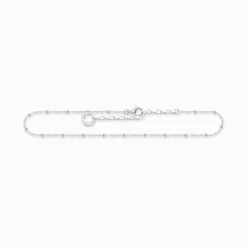 Store Chaîne de cheville dots argent Femme Chaînes De Cheville