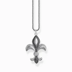 Discount Chaîne fleur de lys Femme Chaînes & Colliers|Chaînes & Colliers