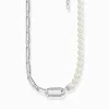 Online Chaîne liens et perles argent Femme Chaînes & Colliers