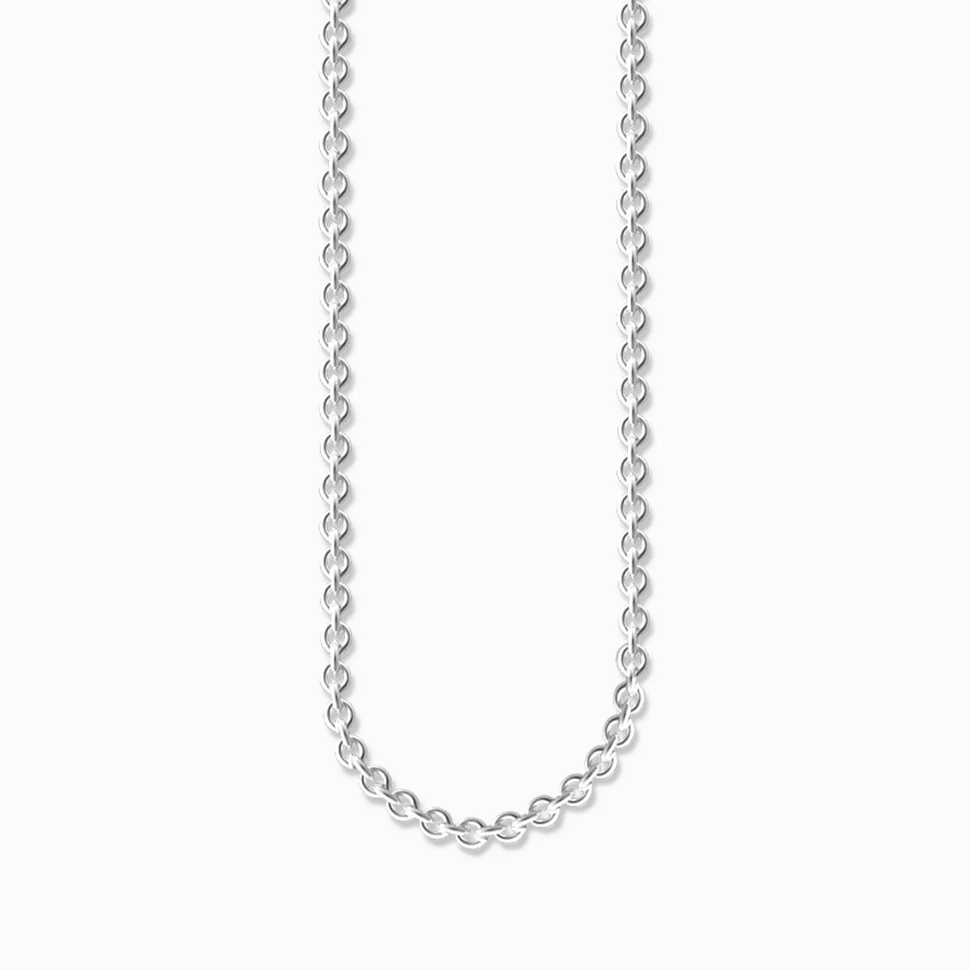 Shop Chaîne maille forçat Épaisseur 3,00 mm (0,12 Inch) Chaînes & Colliers|Argent 925