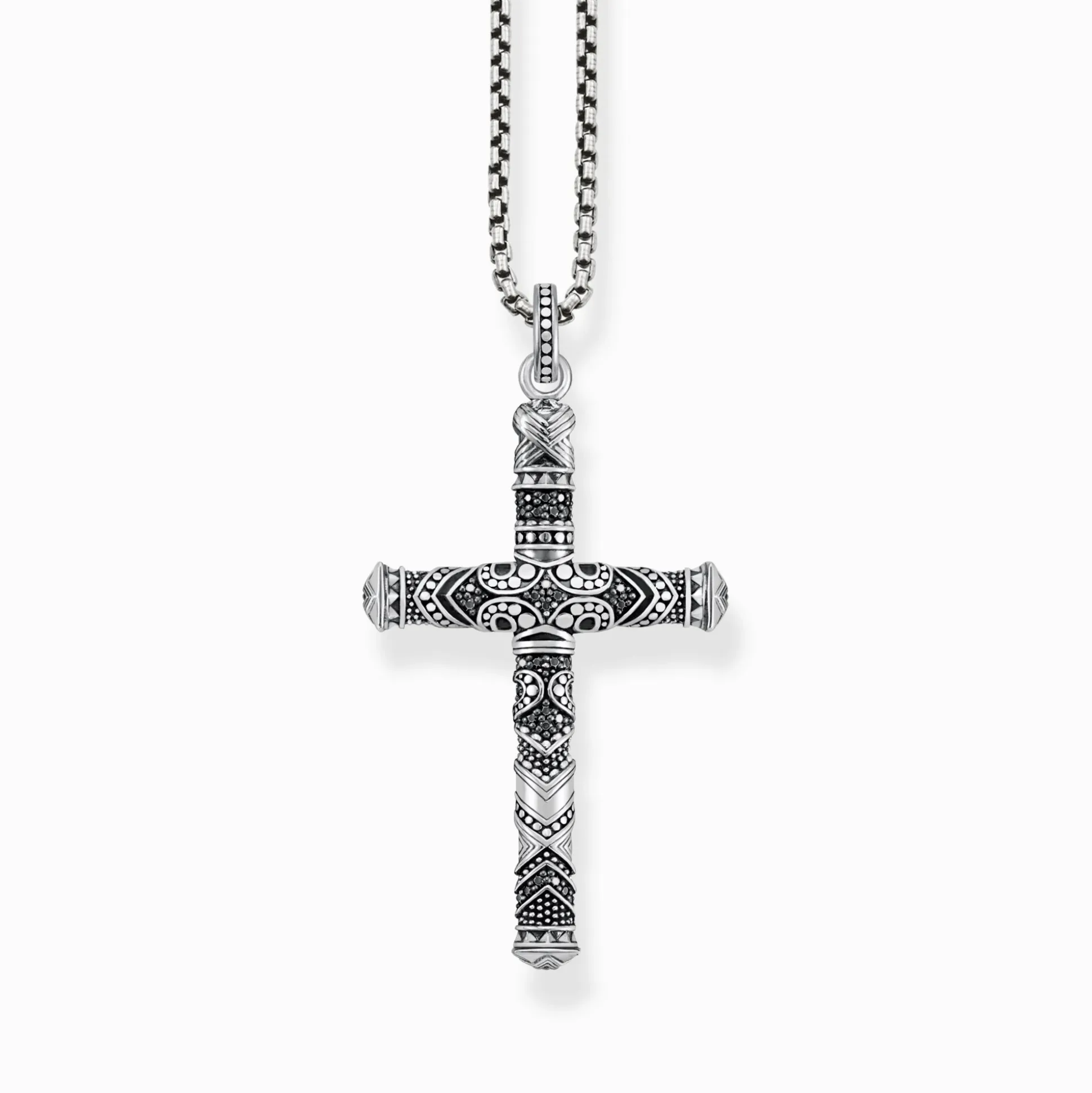 Discount Chaîne maille vénitienne noircie Épaisseur 2,00 mm (0,08 Inch) Chaînes & Colliers|Argent 925