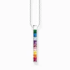 Store Chaîne pierres colorées argent Femme Chaînes & Colliers