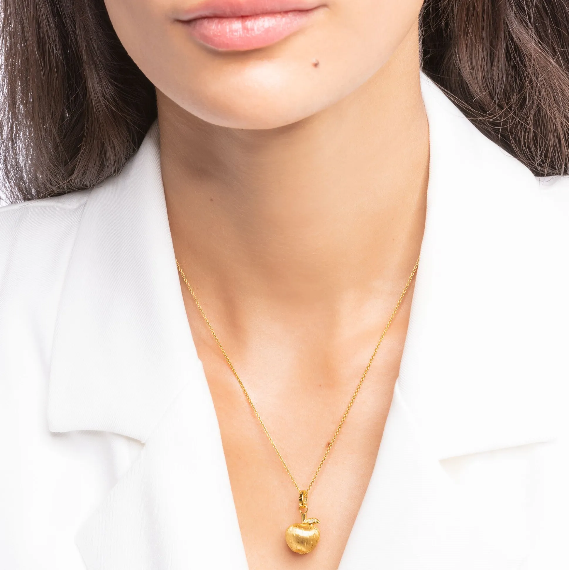 Hot Chaîne pomme or Femme Chaînes & Colliers