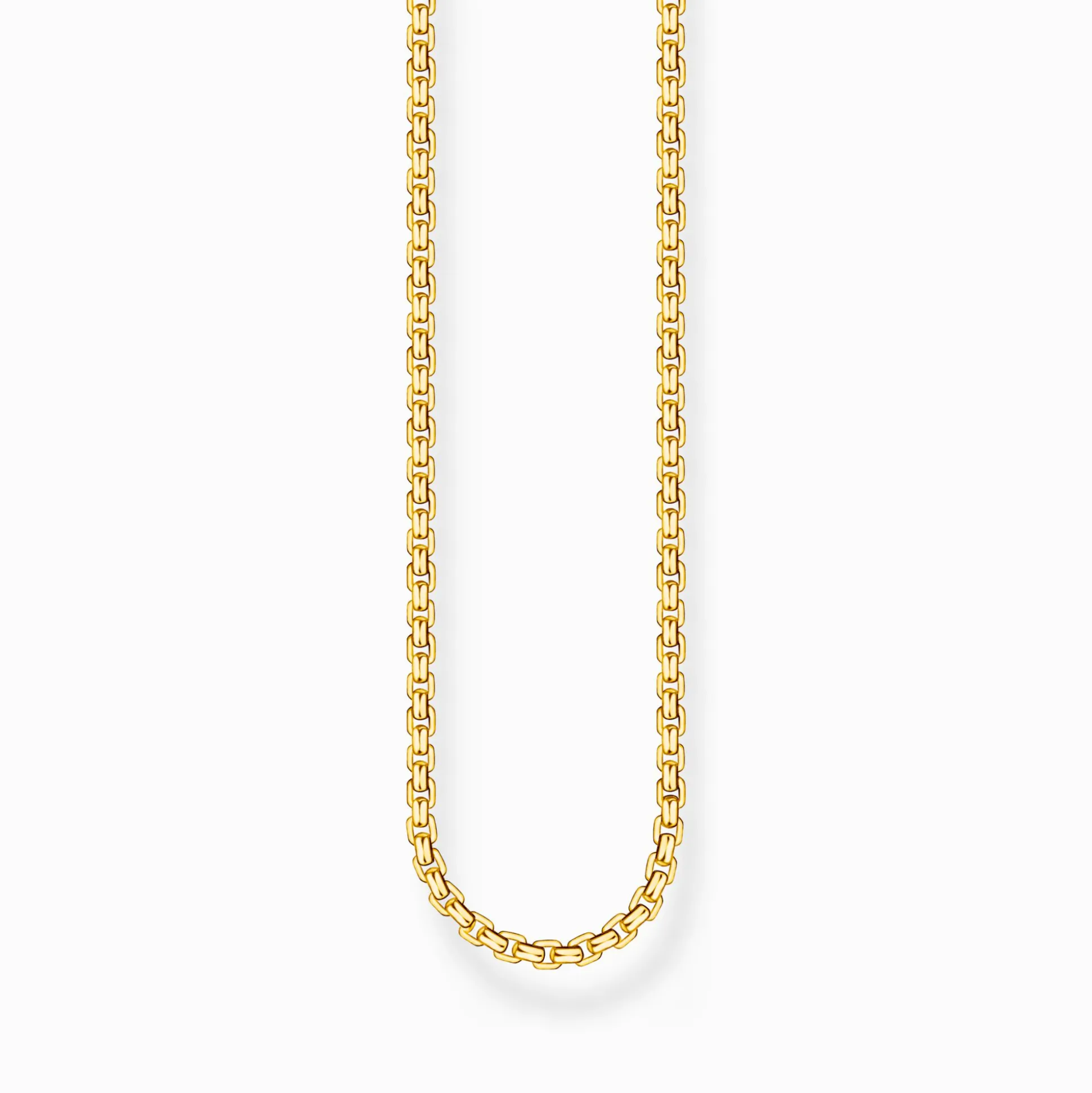 Best Sale Chaîne Venezia plaquée or Épaisseur 2,00 mm (0,08 Inch) Chaînes & Colliers|Chaînes & Colliers