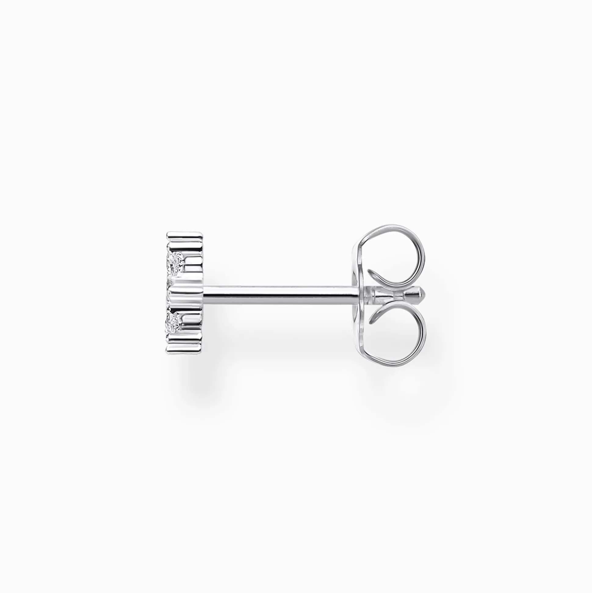 Shop Clou d'oreille unique étoile argent Femme Clous D'oreilles
