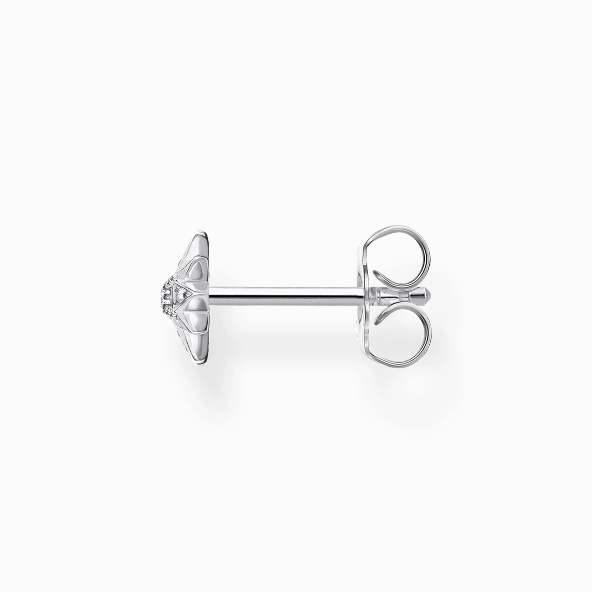 Hot Clou d'oreille unique étoile argent Femme Clous D'oreilles