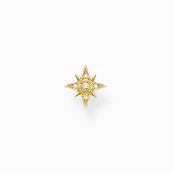 Clearance Clou d'oreille unique étoile or Femme Clous D'oreilles
