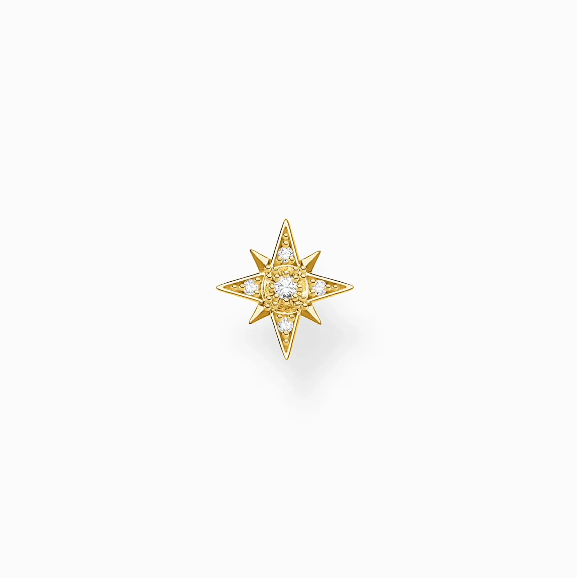 Clearance Clou d'oreille unique étoile or Femme Clous D'oreilles