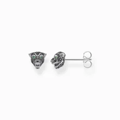 Outlet Clous d'oreilles Black Cat Femme Clous D'oreilles|Clous D’oreilles & Créoles