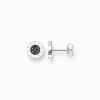 Cheap Clous d'oreilles classique pavé noir Femme Clous D'oreilles|Clous D’oreilles & Créoles
