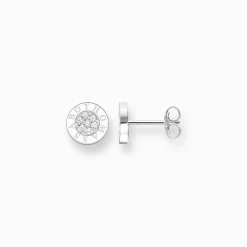 Flash Sale Clous d'oreilles classique pavé blanc Femme Clous D'oreilles|Argent 925