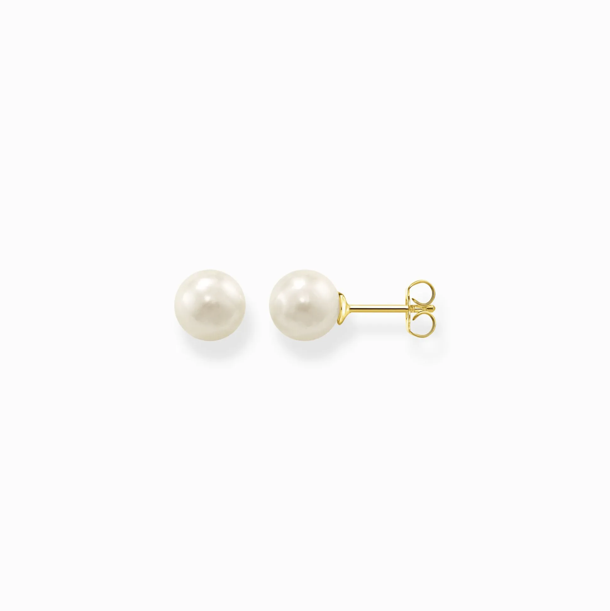 Clearance Clous d'oreilles perle or Femme Boucles D'oreilles|Clous D'oreilles