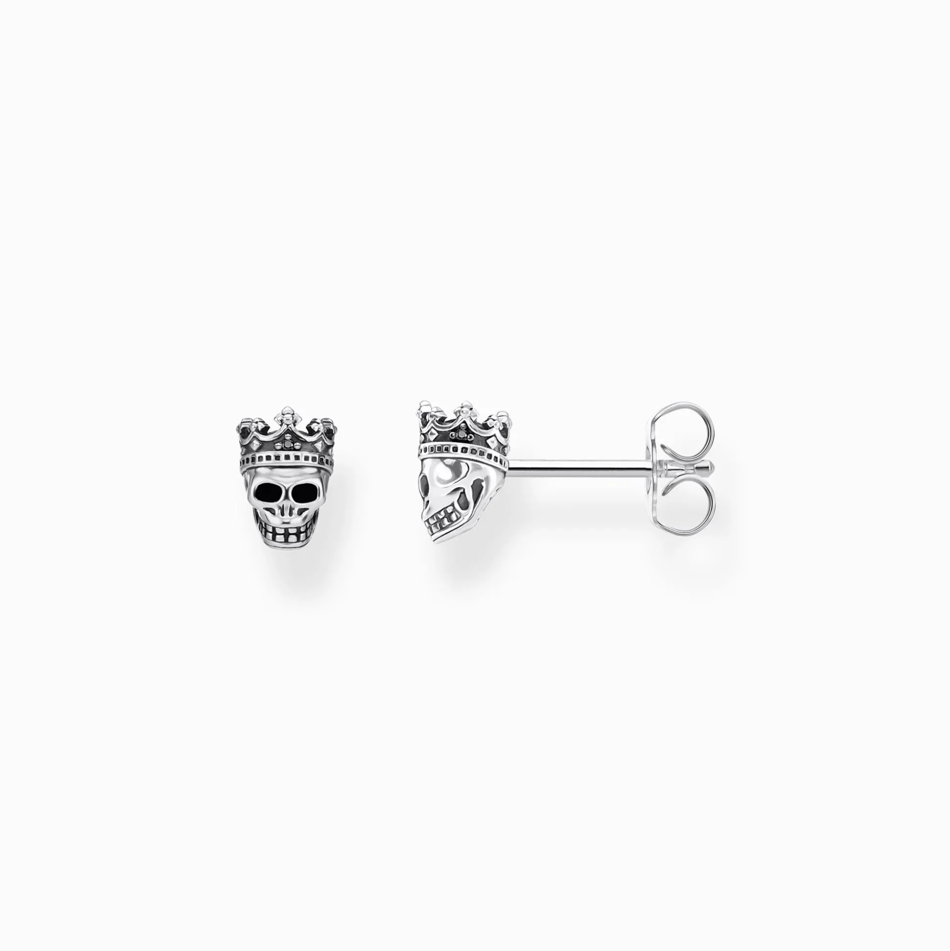 Store Clous d'oreilles tête de mort roi Femme Clous D'oreilles|Clous D’oreilles & Créoles