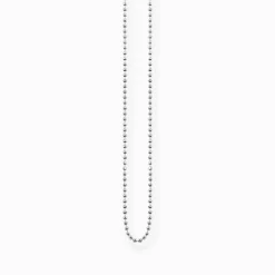 Store Collier boule en argent épaisseur 1,20 mm (0,05 Inch) Femme Chaînes & Colliers|Chaînes & Colliers