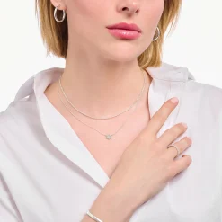 New Collier d'ancre en argent épaisseur 2,00 mm (0,08 Inch) Femme Chaînes & Colliers|Chaînes & Colliers