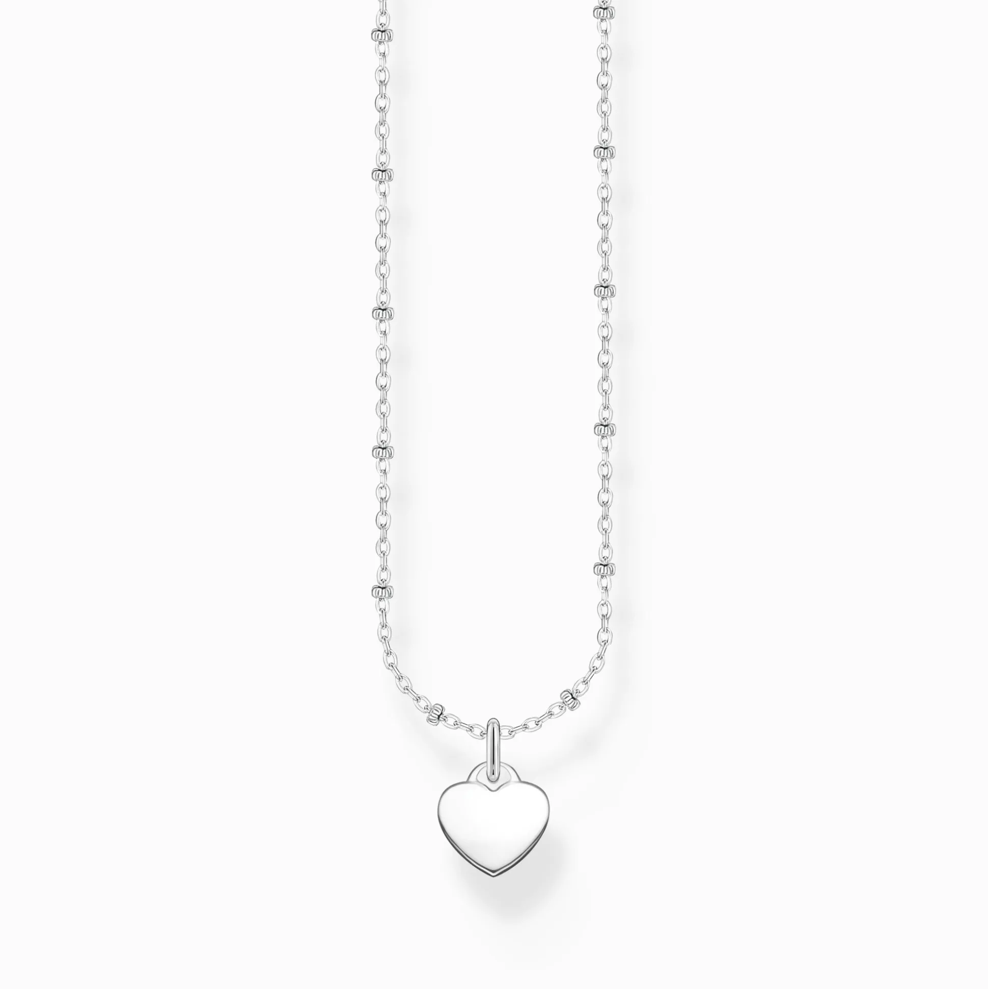 New Collier en argent avec pendentif en forme de cœur Femme Chaînes & Colliers|Argent 925