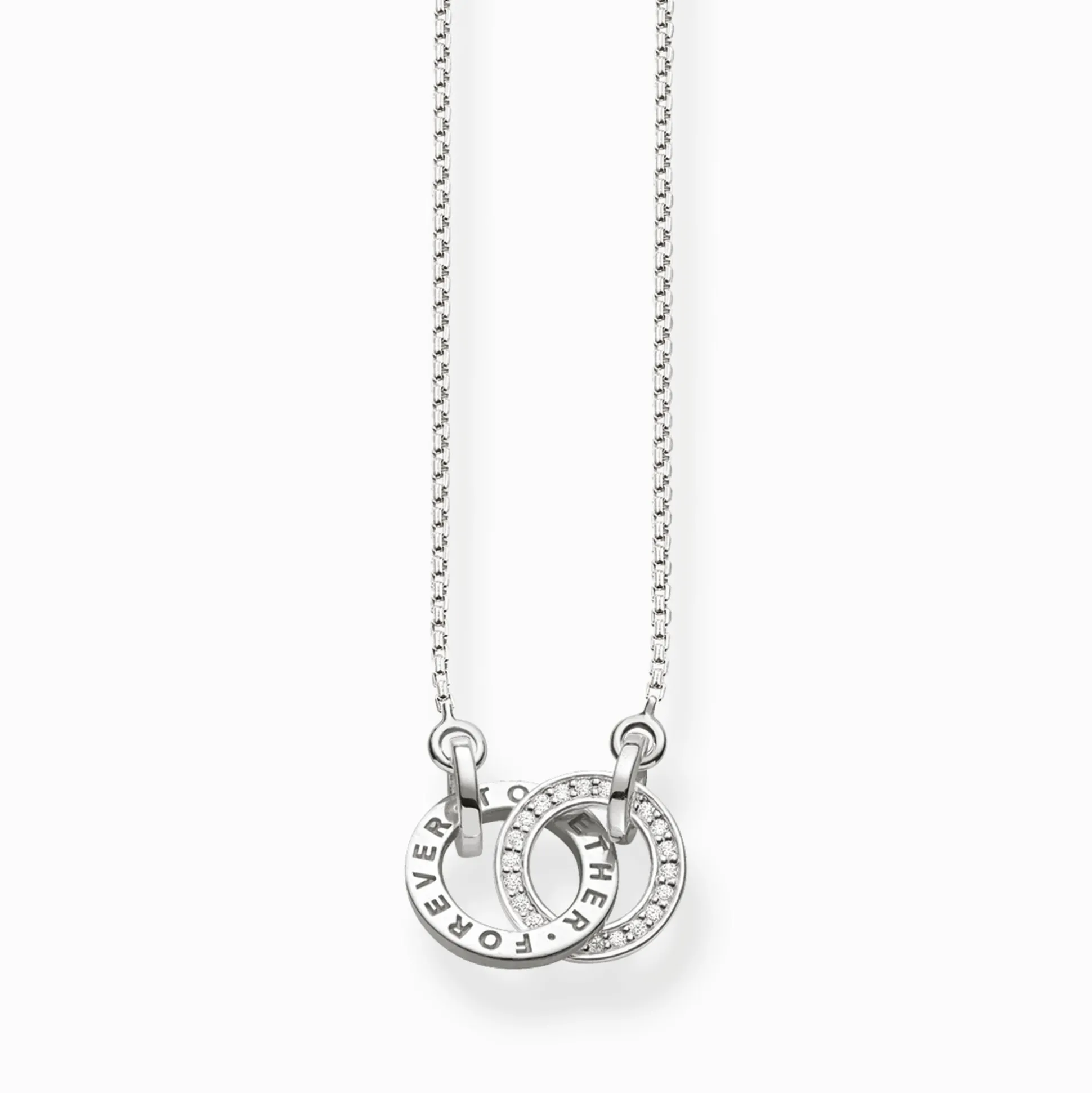 New Collier Forever Together petit argent Femme Chaînes & Colliers|Argent 925