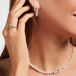 Online Créoles argent Femme Créoles