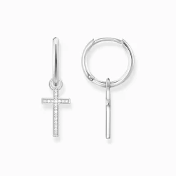 Sale Créoles croix Femme Créoles