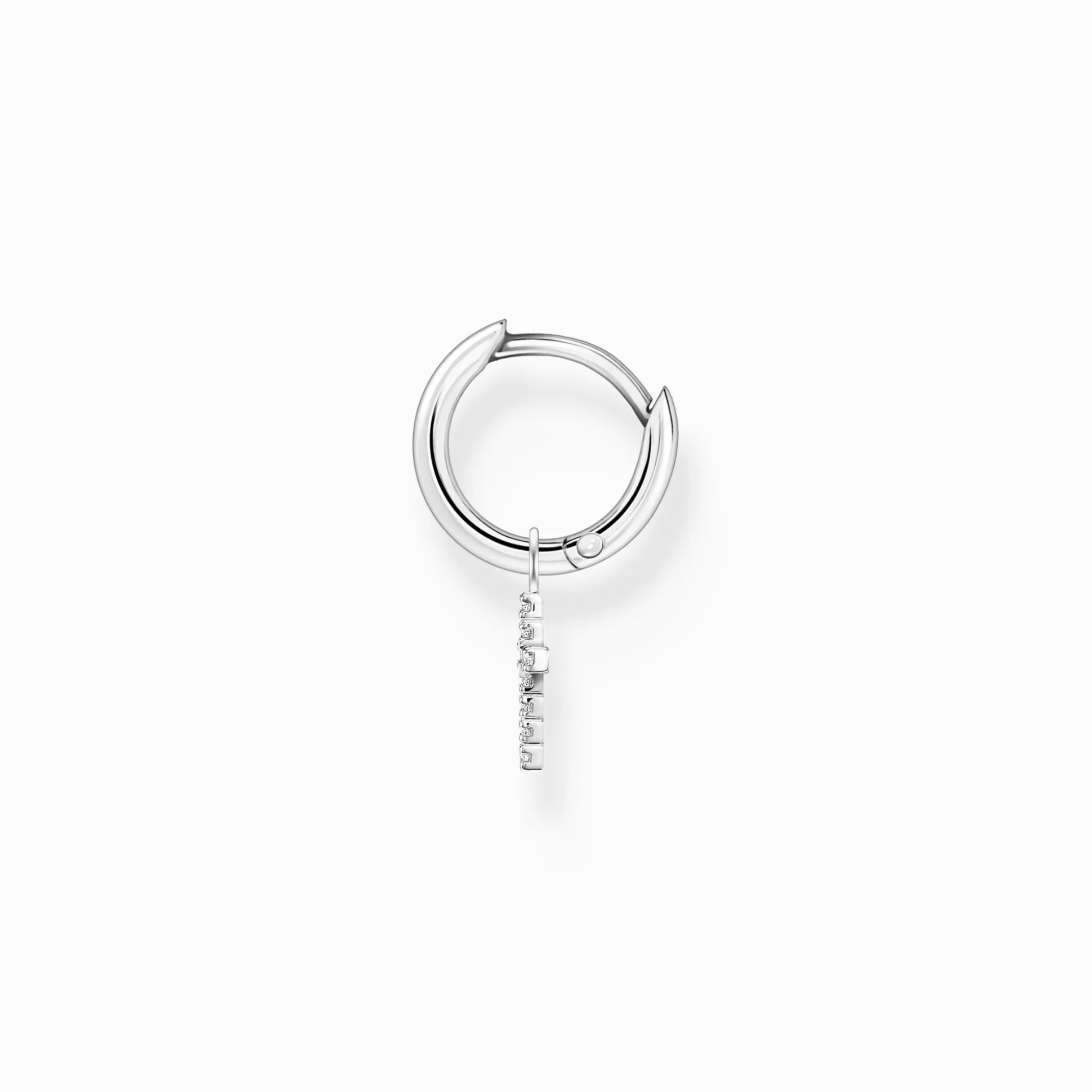 Flash Sale Créoleunique avec pendentif croix argent Femme Créoles