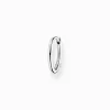 Shop Créoleunique classique argent Femme Créoles|Clous D’oreilles & Créoles