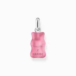 Cheap Grande breloque Ours d’Or rose avec pierres, argent Femme Pendentifs|Pendentifs