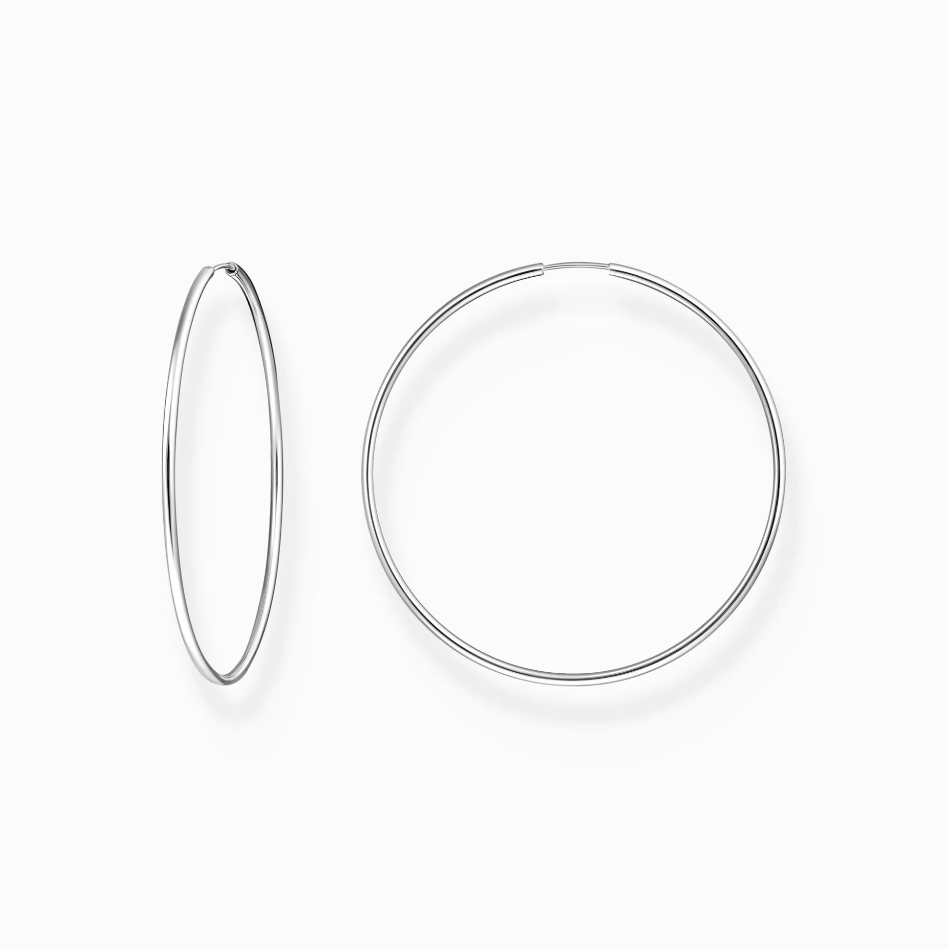 Flash Sale Grandes créoles en argent Femme Créoles