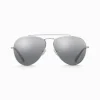 Clearance Lunettes de soleil Harrison pilote effet miroir Femme Lunettes De Soleil|Lunettes De Soleil