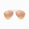 Online Lunettes de soleil Harrison pilote effet miroir Femme Lunettes De Soleil