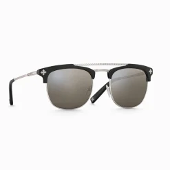 Clearance Lunettes de soleil James trapézoïdales croix effet miroir Femme Lunettes De Soleil|Lunettes De Soleil