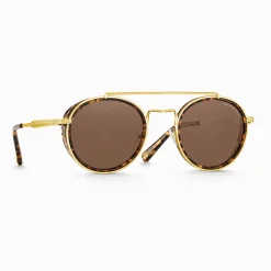 Discount Lunettes de soleil Johnny Panto ethnique havane Femme Lunettes De Soleil|Lunettes De Soleil