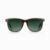 Online Lunettes de soleil Marlon quadratiques croix havane Femme Lunettes De Soleil|Lunettes De Soleil