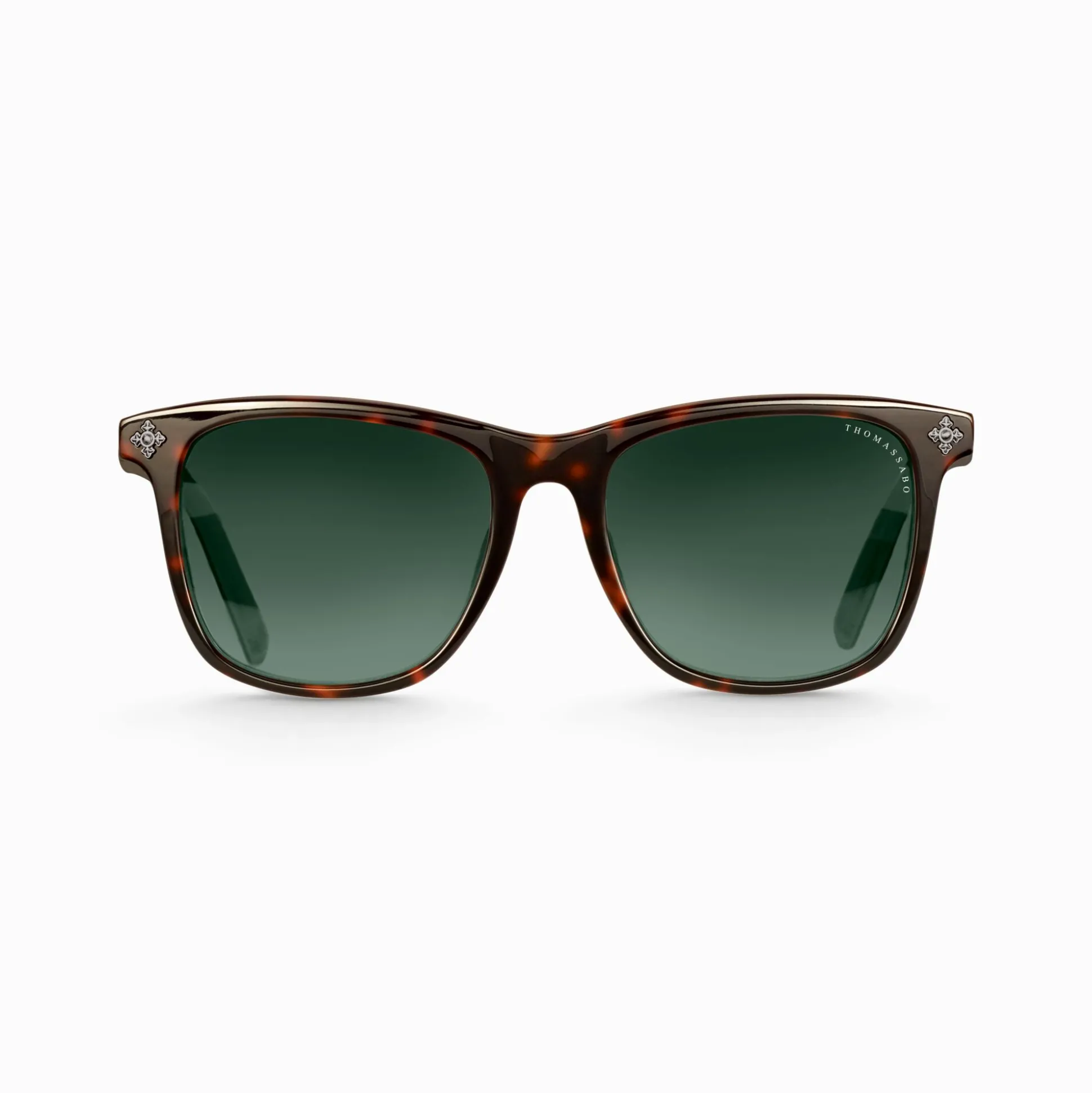 Online Lunettes de soleil Marlon quadratiques croix havane Femme Lunettes De Soleil|Lunettes De Soleil